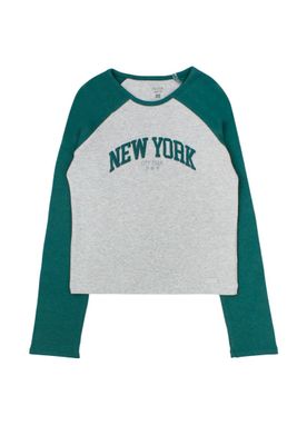 Imagen 1 del producto Polera junior niña manga raglan academy 360b