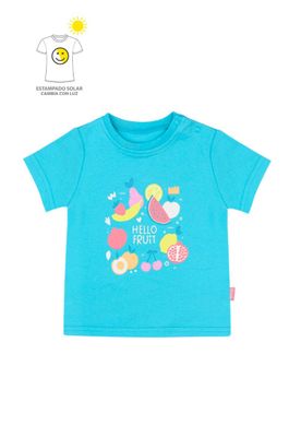 Polera bb niña estampado solar 791o