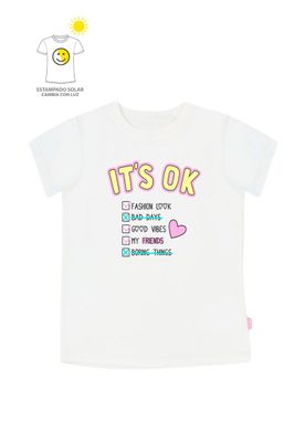 Imagen 2 del producto Polera kids niña estampado solar 795p