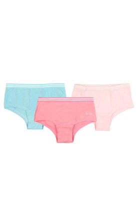 Imagen 2 del producto Pack triple pantaleta kids niña  liso 651g