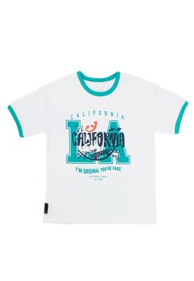 Polera kids niño ribetes energy 235b