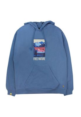 Polerón teens niña capucha foresta 539a