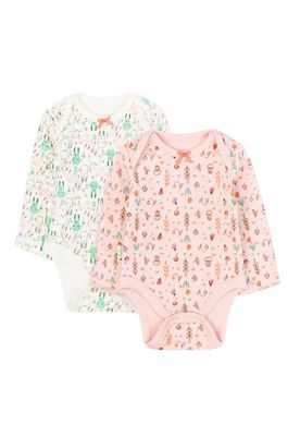 Pack body newborn niña m/larga snowball 117
