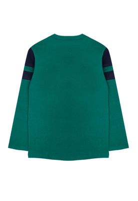 Imagen 2 del producto Polera junior niño franjas academy 328b