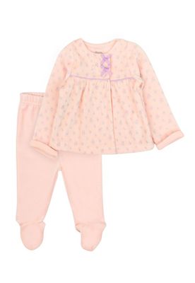 Conjunto newborn niña plush garden 122