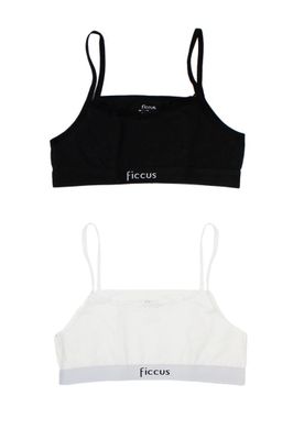 Imagen 2 del producto Pack doble sosten kids niña liso 654