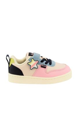 Zapatilla urbana velcro elástico kids niña 843