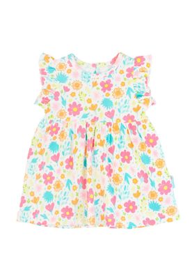 Vestido newborn niña algodón holiday 133