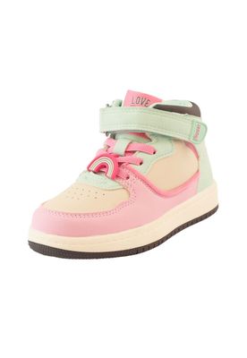 Imagen 2 del producto Zapatilla urbana caña velcro elástico kids niña 836