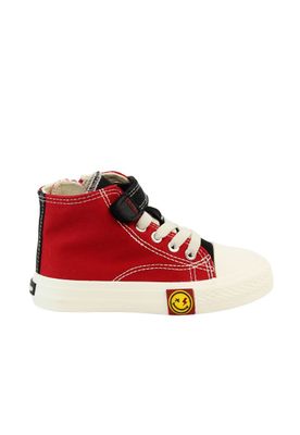 Zapatilla urbana caña velcro elástico kids niño 881