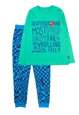 Pijama kids niño algodón skatebording 268