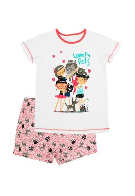 Pijama kids niña corto 341