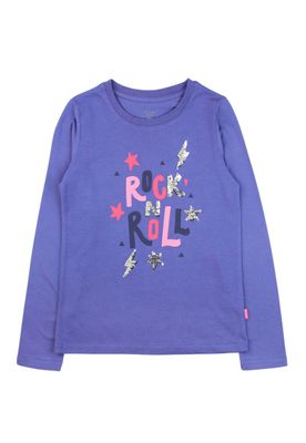 Polera junior niña lentejuelas day to day 760 W24b