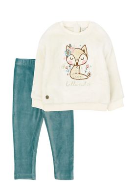 Conjunto bebé niña foresta 211b