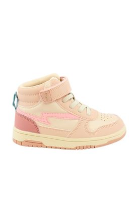 Zapatilla urbana caña velcro elástico kids niña 842