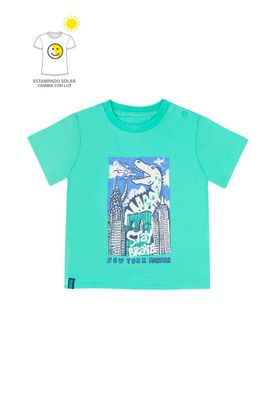 Polera bb niño estampado solar 790o