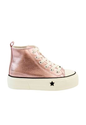 Zapatilla urbana caña cordón junior niña 901