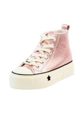 Imagen 2 del producto Zapatilla urbana caña cordón junior niña 901