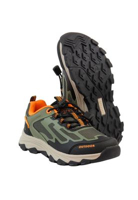 Imagen 2 del producto Zapatilla outdoor ficcustex velcro elástico junior niño 926