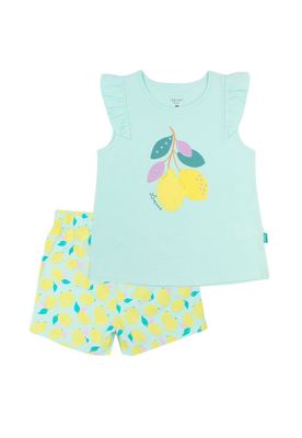 Pijama kids niña corto lemons 339