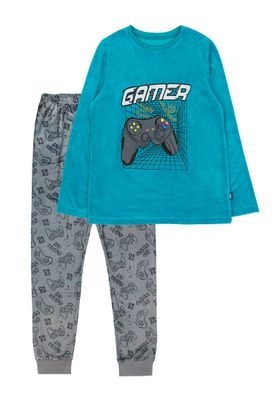 Pijama junior niño plush gamer 358