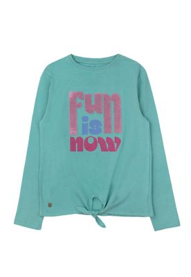Polera junior niña nudo foresta 365