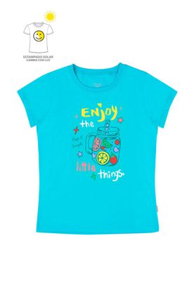 Imagen 2 del producto Polera jr niña estampado solar 799i