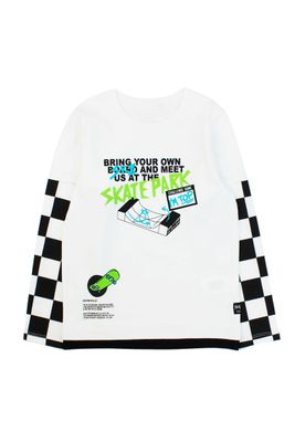 Polera kids niño doble manga liberty 223