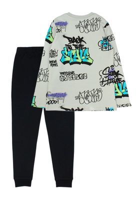 Imagen 2 del producto Pijama kids niño algodón graffiti 268