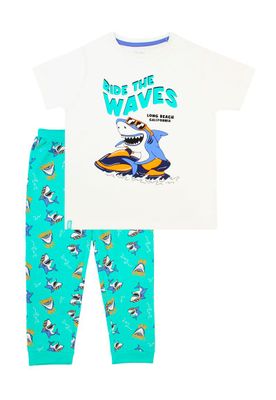 Pijama kids niño largo waves 272g