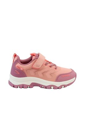 Zapatilla outdoor ficcustex velcro elástico kids niña 868