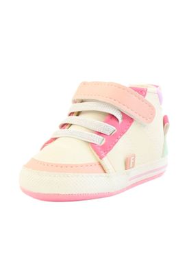 Zapatilla velcro elástico newborn niña 802