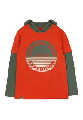 Imagen 1 del producto Polera jr niño doble manga adventure 333v