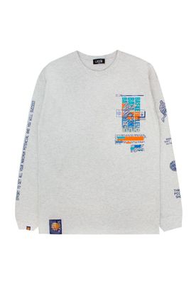 Polera teens niño manga  larga move 508b