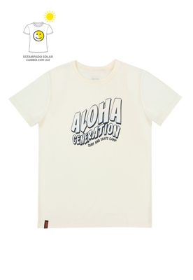 Polera jr niño estampado solar 797u