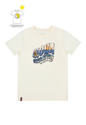 Imagen 2 del producto Polera jr niño estampado solar 797u