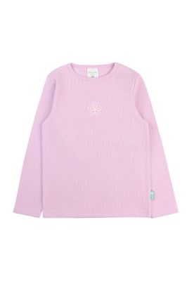 Polera kids niña rib arctic 275