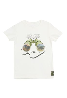 Polera kids niño holograma earth 228