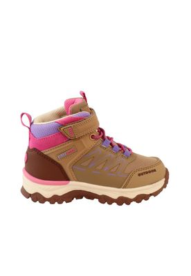 Zapatilla outdoor caña velcro elástico kids niña 845