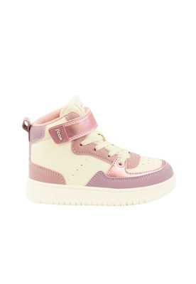 Zapatilla urbana caña velcro elástico kids niña 840