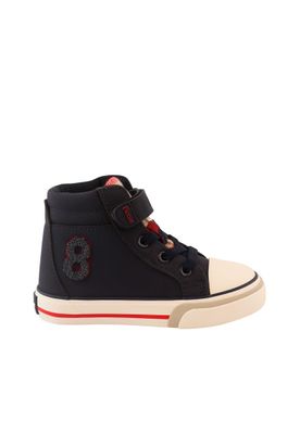 Zapatilla urbana caña velcro elástico kids niño 856