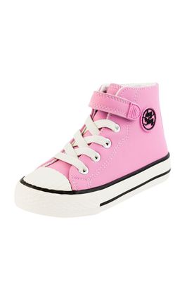 Zapatilla day to day caña velcro elástico niña 942 W24c