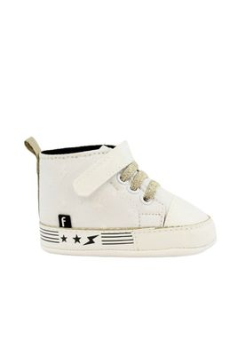 Zapatilla caña cordón new born niña 803