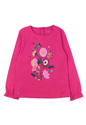 Polera kids niña puño elastizado foresta 277