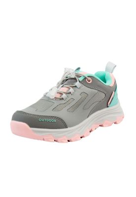 Imagen 2 del producto Zapatilla outdoor ficcustex velcro elástico junior niña 908