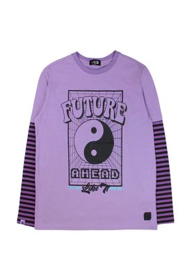 Imagen 1 del producto Polera teens niño m/ listada revolution 507