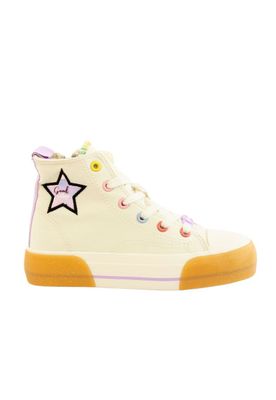 Zapatilla urbana caña cordón junior niña 906