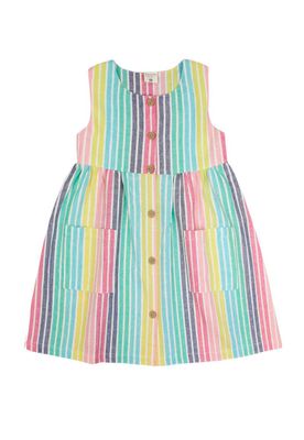 Vestido kids niña listado go 324