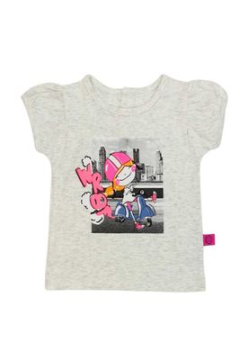 Polera bb niña recogido go 189