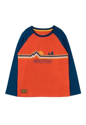 Polera kids niño manga raglan foresta 231b